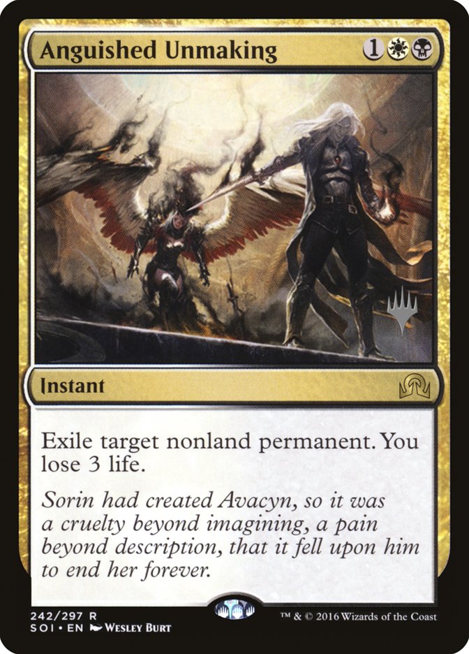 Anguished Unmaking (242) [Promo Pack: Theros Beyond Death]