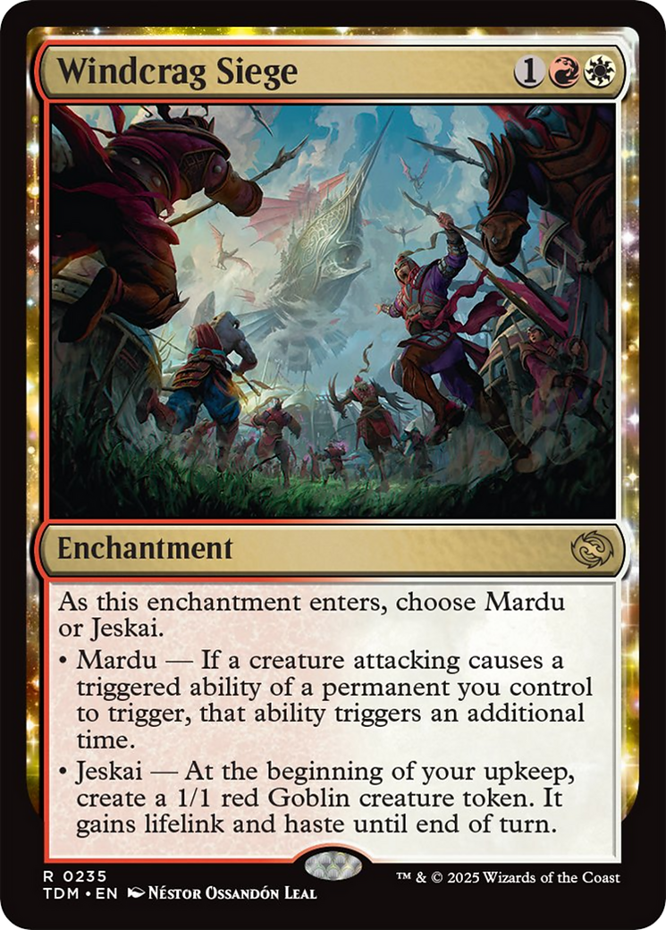 Windcrag Siege (235) [Tarkir: Dragonstorm]