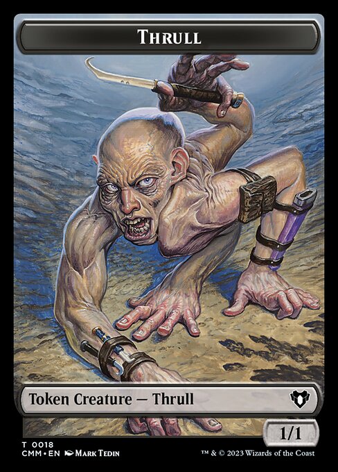 Eldrazi // Thrull Double-Sided Token (1 // 18) [Commander Masters]