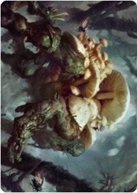 Swarm Shambler Art Card (73) [Art Series: Zendikar Rising]