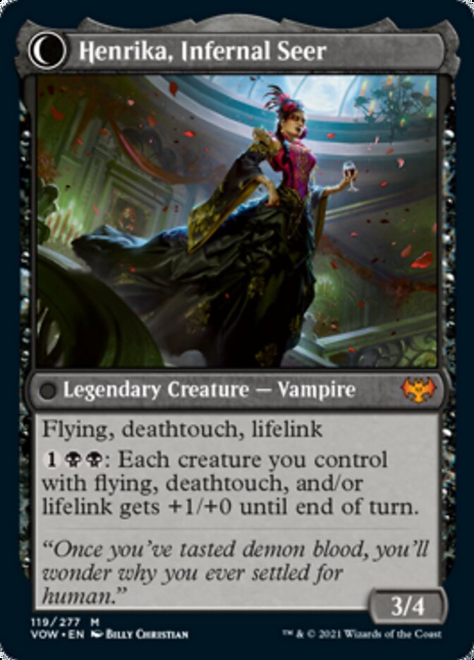 Henrika Domnathi (119) [Innistrad: Crimson Vow]