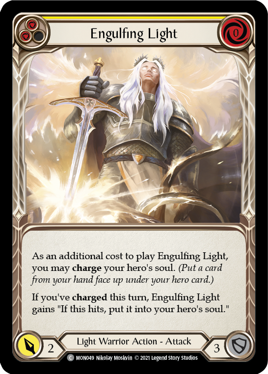 Engulfing Light (Yellow) (MON049) [Monarch]