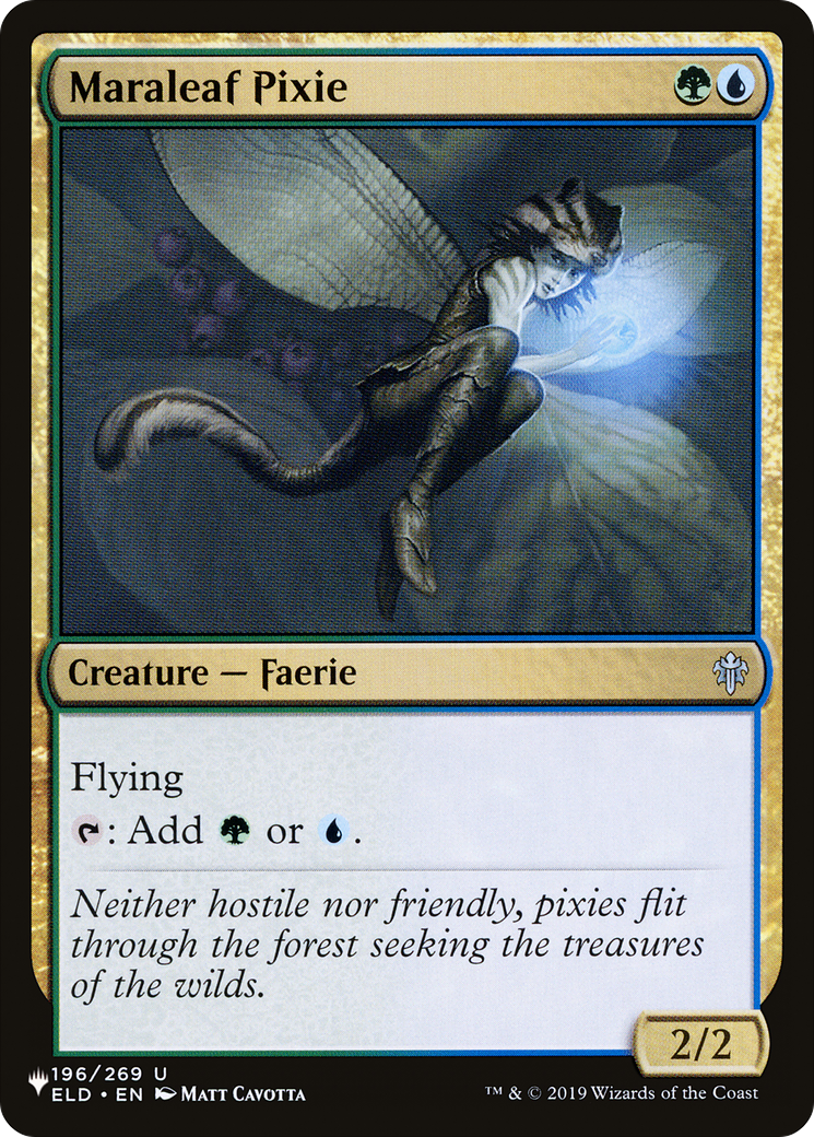Maraleaf Pixie (196/269) [The List Reprints]