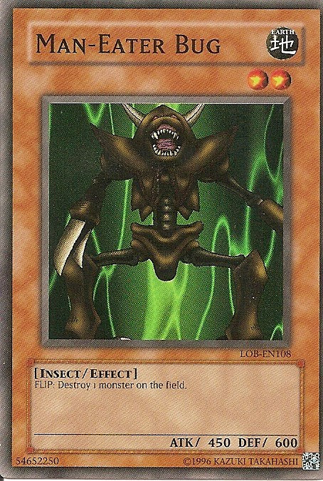 Man-Eater Bug (LOB-EN108) [Legend of Blue Eyes White Dragon (Worldwide English)]