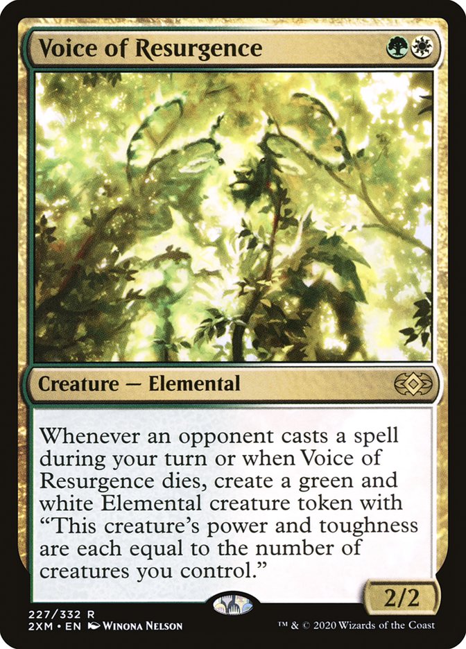 Voice of Resurgence (227) [Double Masters]