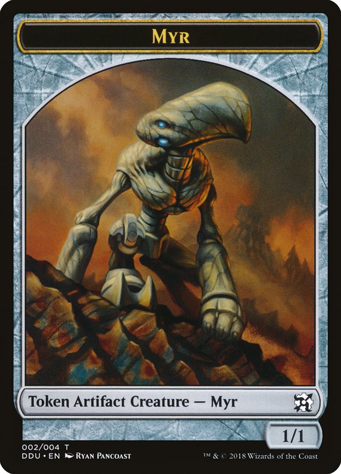Myr Token (2) [Duel Decks: Elves vs. Inventors]