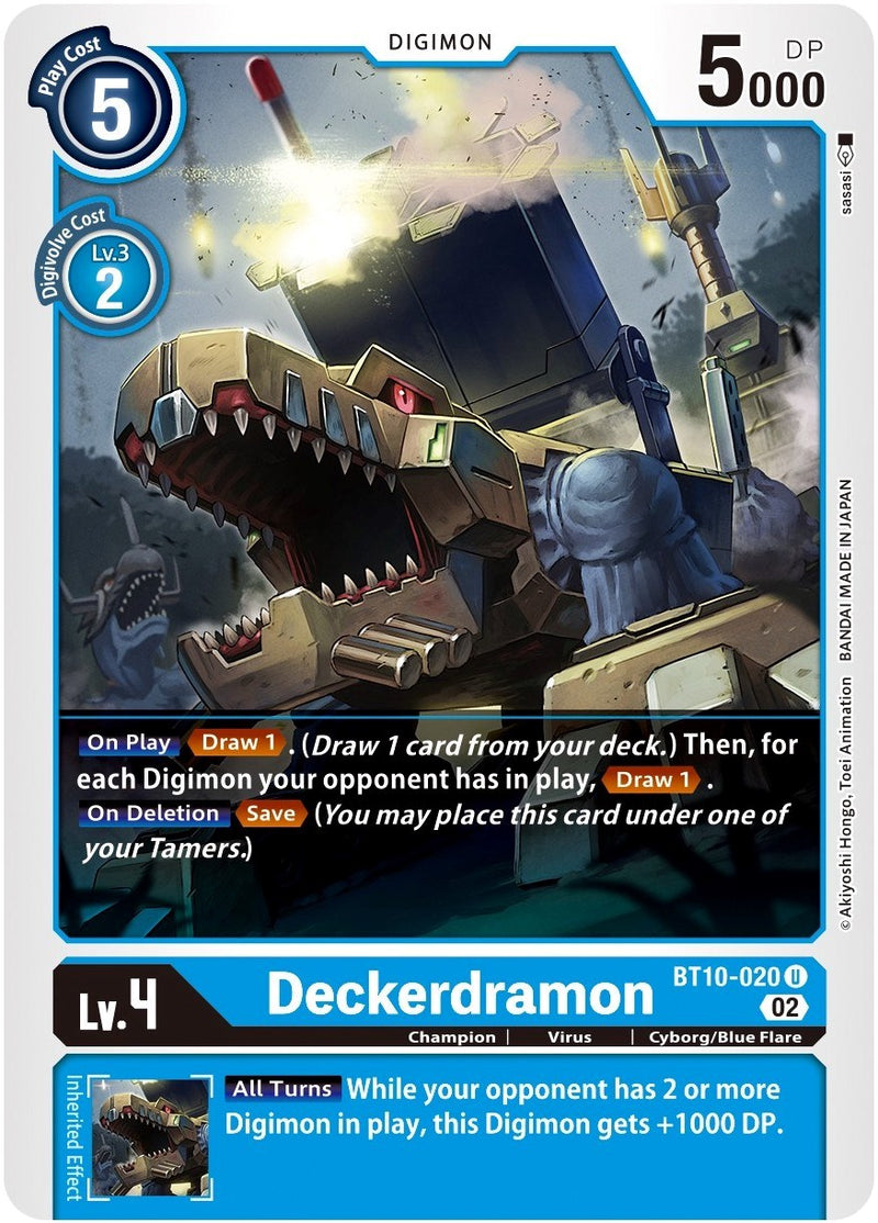Deckerdramon (BT10-020 U) [Xros Encounter]