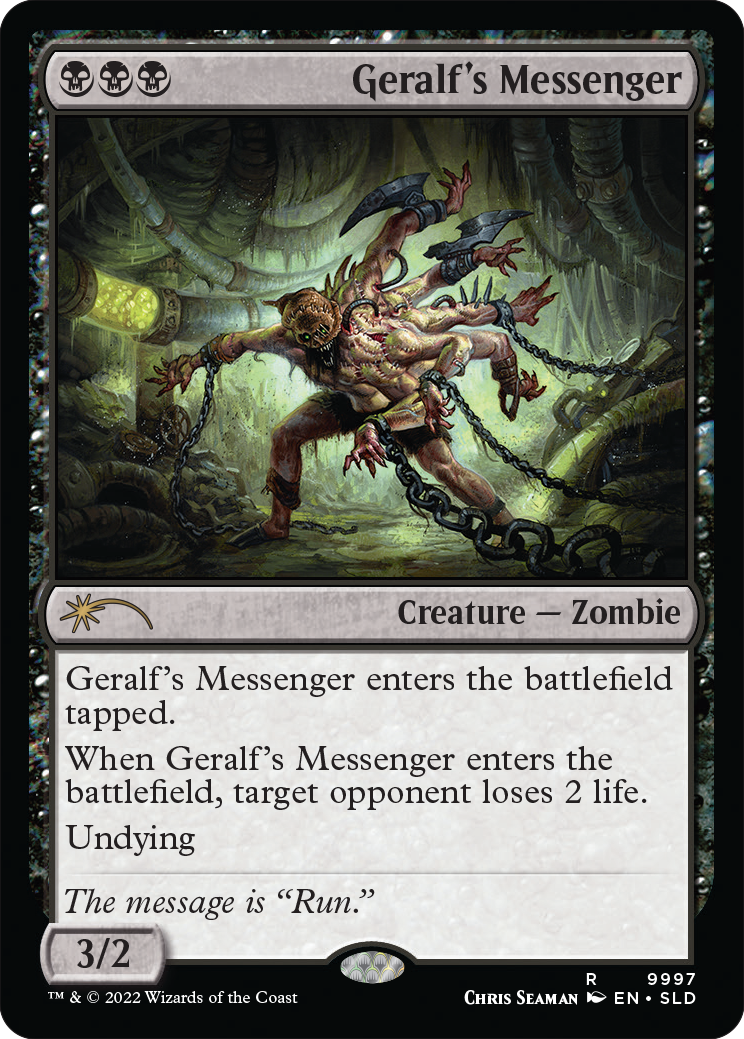 Geralf's Messenger (9997) (9997) [Secret Lair Drop Series]