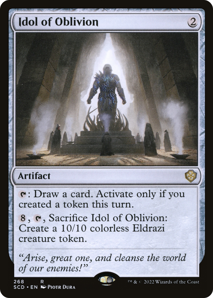 Idol of Oblivion (268) [Starter Commander Decks]