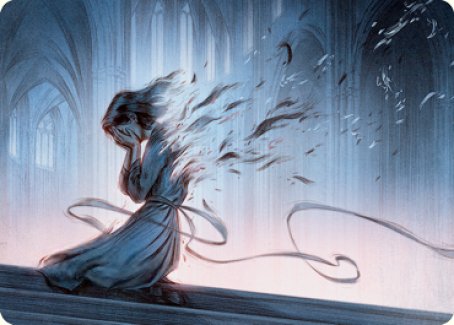 Fading Hope Art Card (23) [Art Series: Innistrad: Midnight Hunt]