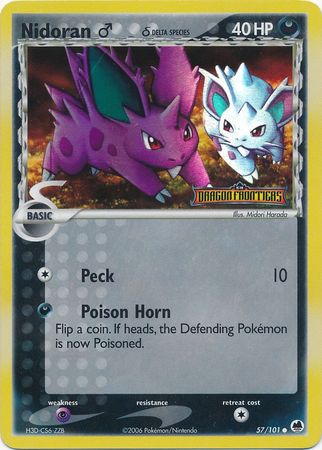 Nidoran M (Delta Species) (57/101) [EX Dragon Frontiers]