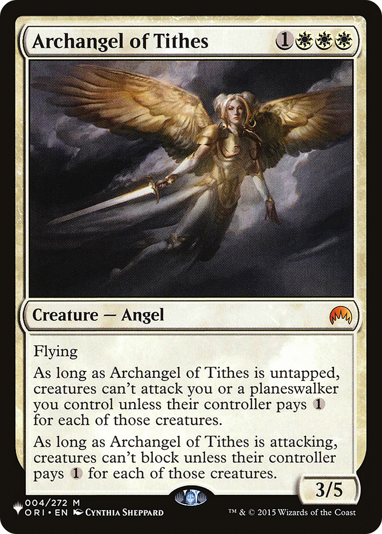 Archangel of Tithes (4) [The List Reprints]