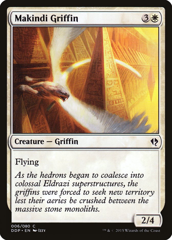 Makindi Griffin (6) [Duel Decks: Zendikar vs. Eldrazi]