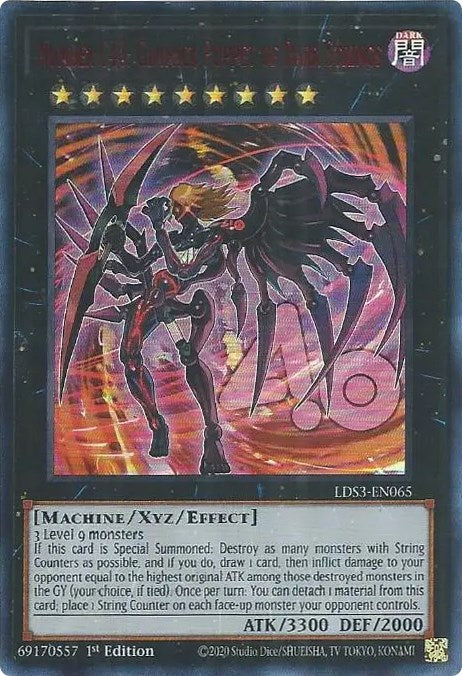 Number C40: Gimmick Puppet of Dark Strings (Red) (LDS3-EN065) [Legendary Duelists: Season 3]