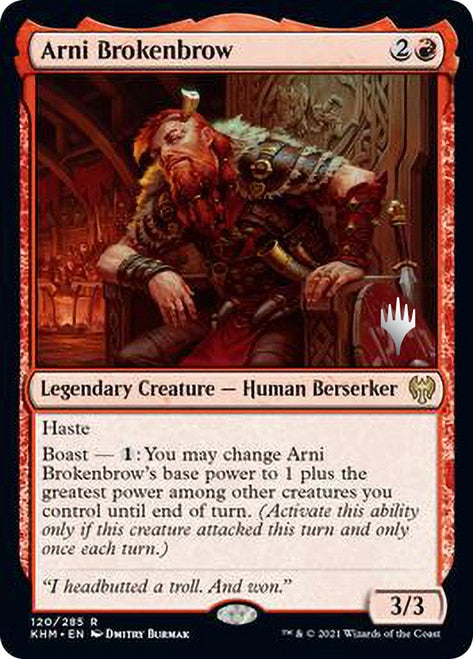 Arni Brokenbrow (120) [Promo Pack: Kaldheim]