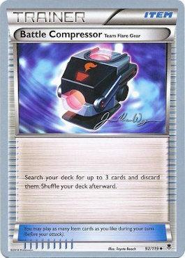 Battle Compressor (Team Flare Gear) - 2015 (Jacob Van Wagner) (92/119) [World Championship Decks]