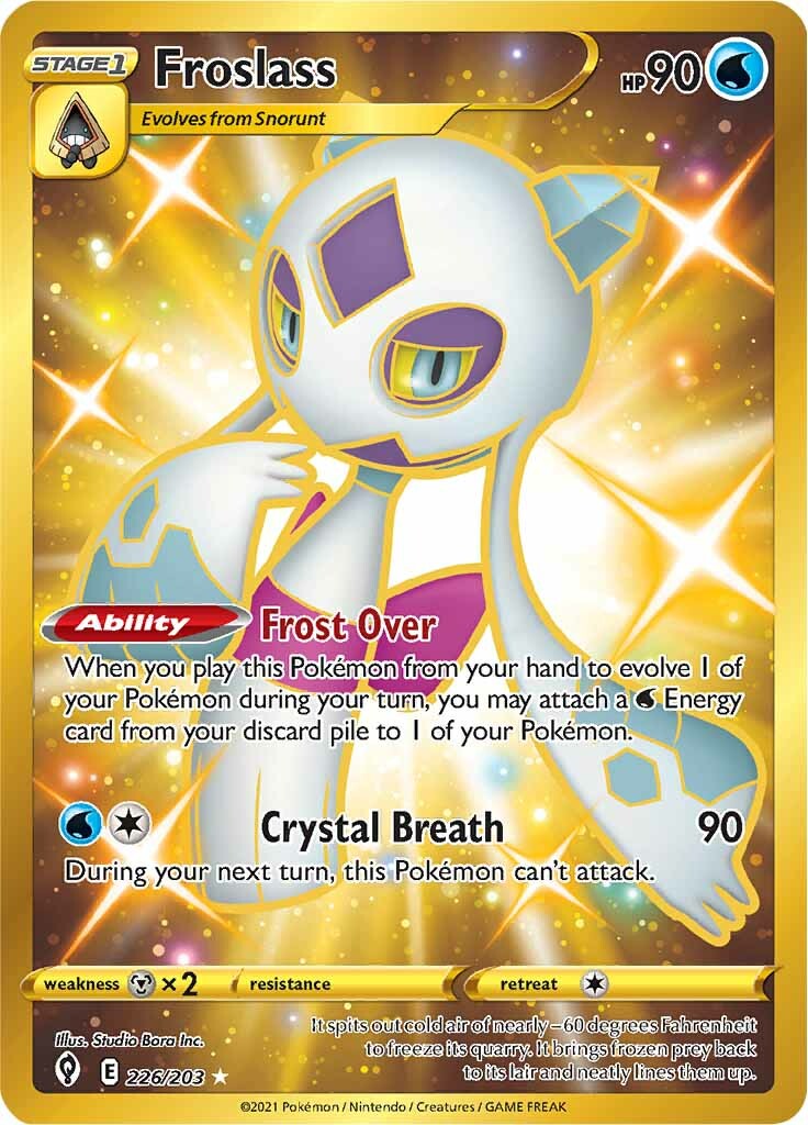 Froslass (Secret) (226/203) [SWSH07: Evolving Skies]