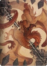 Soul Shatter Art Card (62) [Art Series: Zendikar Rising]