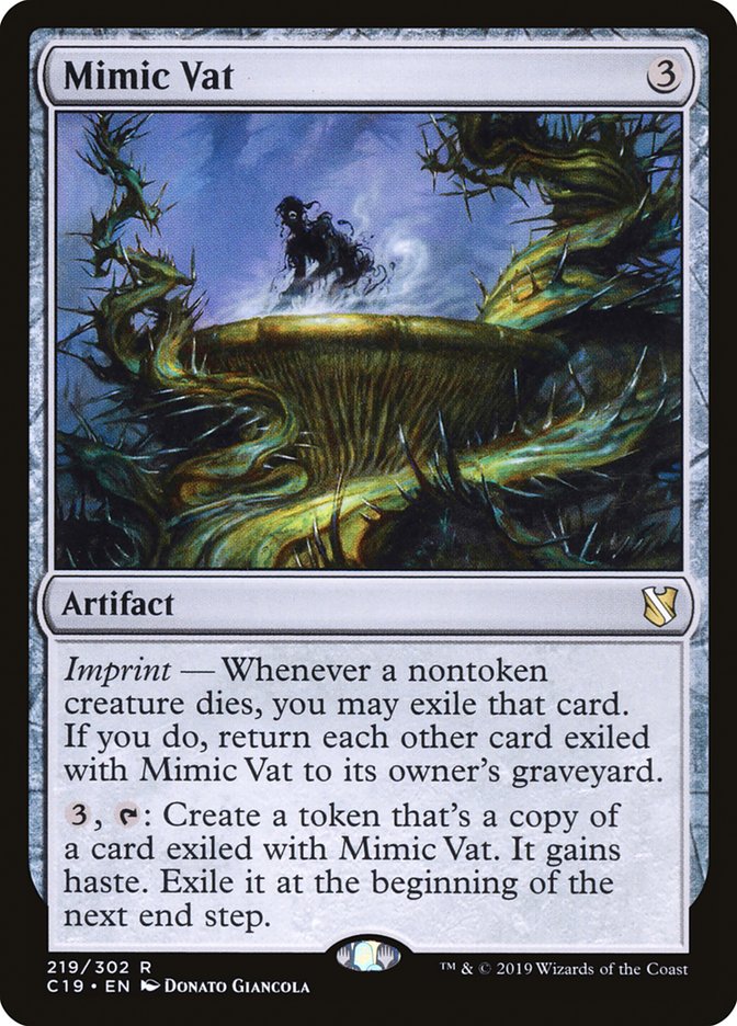 Mimic Vat (219) [Commander 2019]
