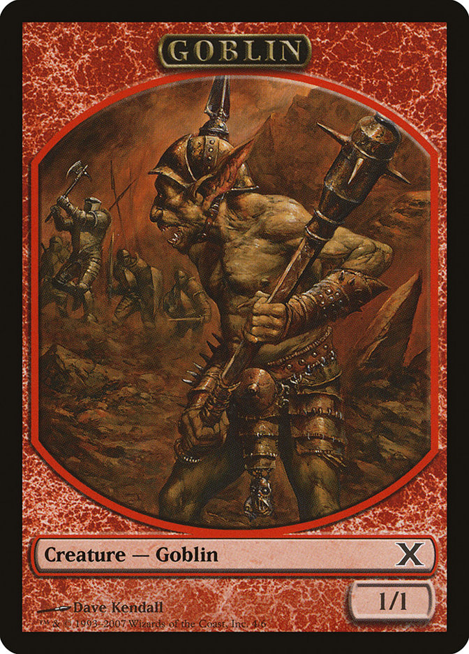 Goblin Token (4) [10th Edition]
