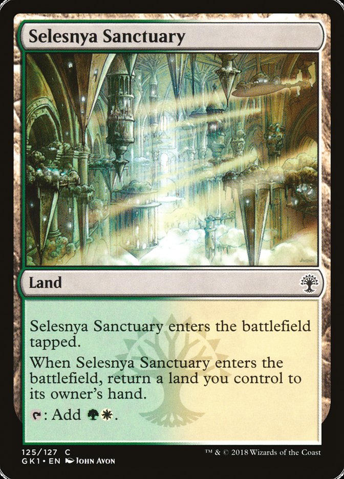 Selesnya Sanctuary (125) [Guilds of Ravnica: Guild Kits]