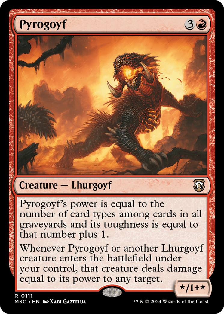 Pyrogoyf (111) [Commander: Modern Horizons 3]