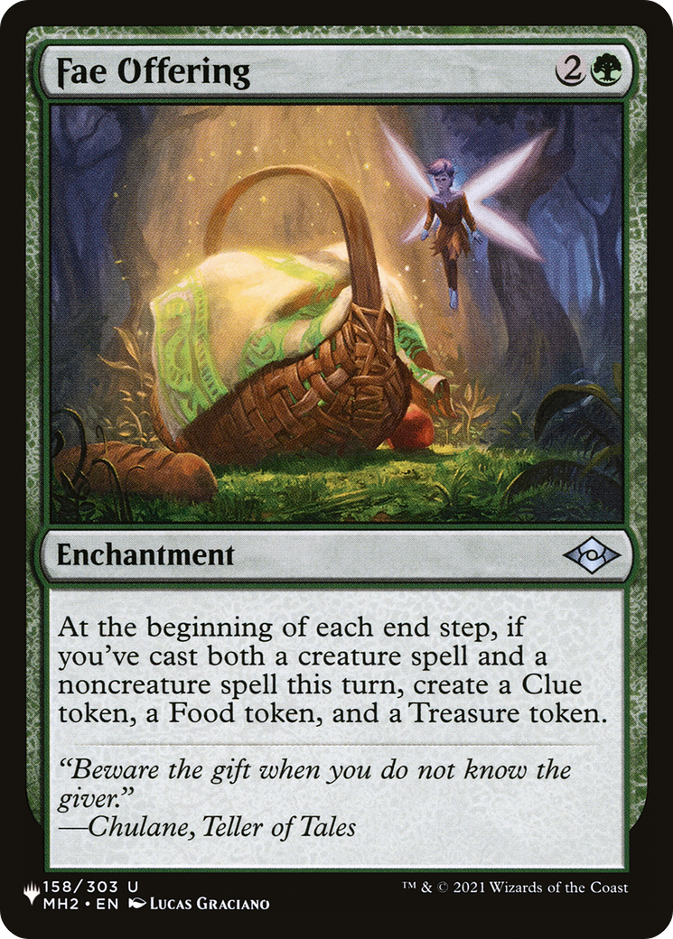 Fae Offering (158/303) [The List Reprints]
