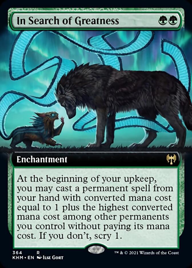 In Search of Greatness (Extended Art) (364) [Kaldheim]