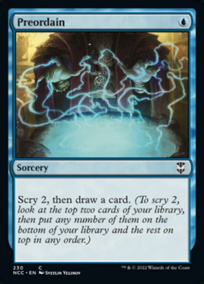 Preordain (230) [Commander: Streets of New Capenna]