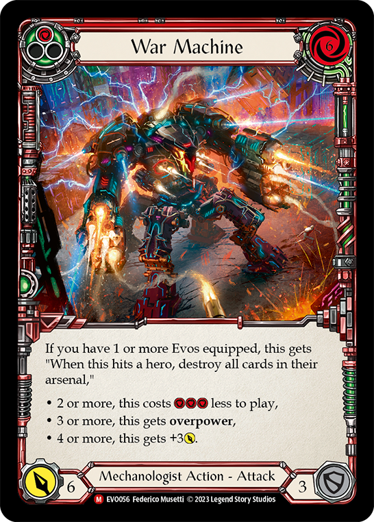 War Machine (EVO056) [Bright Lights]
