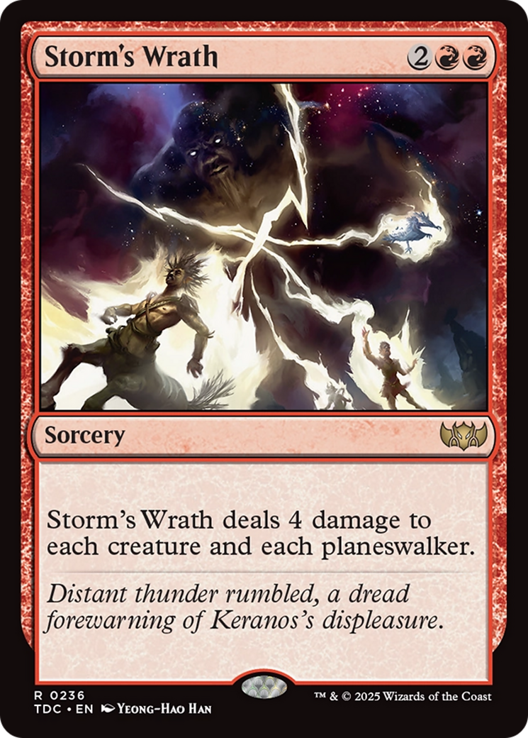 Storm's Wrath (236) [Commander: Tarkir: Dragonstorm]
