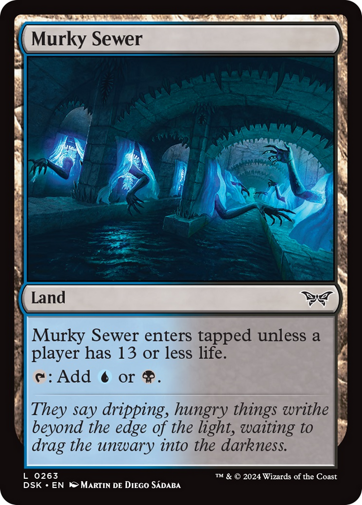 Murky Sewer (263) [Duskmourn: House of Horror]