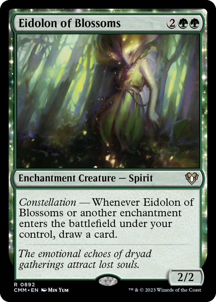 Eidolon of Blossoms (892) [Commander Masters]