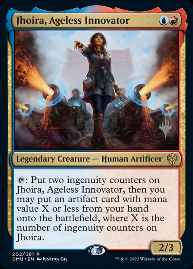 Jhoira, Ageless Innovator (202) [Promo Pack: Dominaria United]