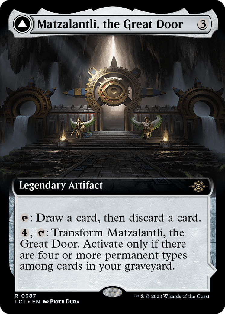 Matzalantli, the Great Door (Extended Art) (387) [The Lost Caverns of Ixalan]