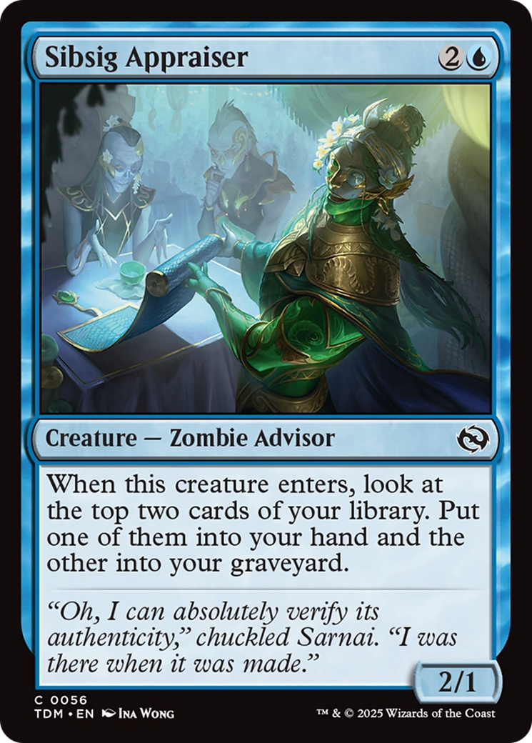 Sibsig Appraiser (56) [Tarkir: Dragonstorm]