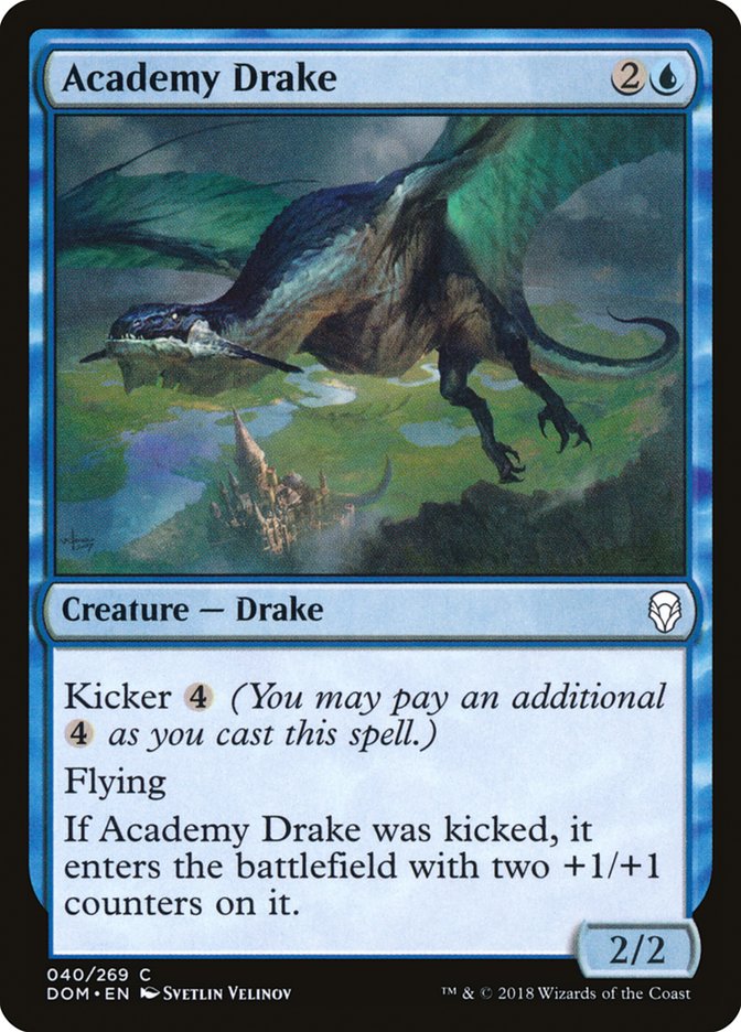 Academy Drake (40) [Dominaria]