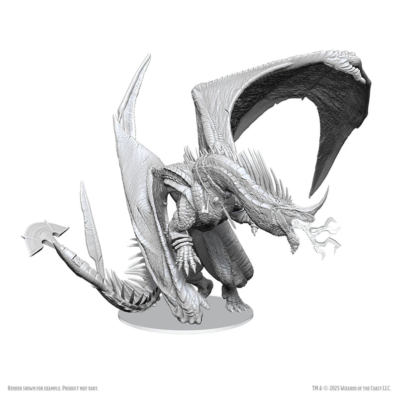 D&D Nolzur's Marvelous Miniatures: Ancient Blue Dragon [2025] - Unpainted
