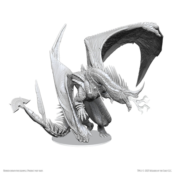 D&D Nolzur's Marvelous Miniatures: Ancient Blue Dragon [2025] - Unpainted