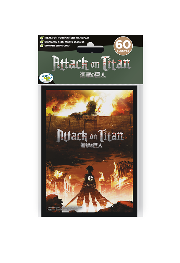 Officially Licensed Attack on Titan Sleeves - The Wall