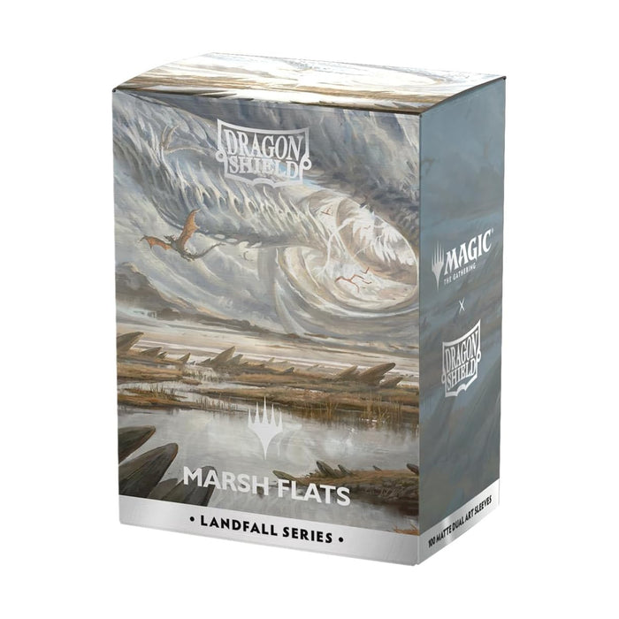 Dragon Shield: Standard 100ct Art Sleeves - Landfall Series - Marsh Flats (Matte)