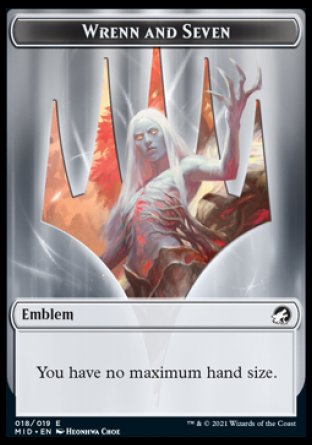 Emblem - Wrenn and Seven (18) [Innistrad: Midnight Hunt]