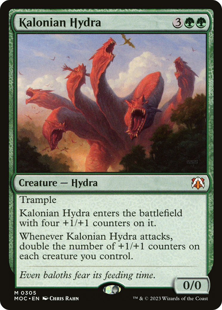 Kalonian Hydra (305) [Commander: March of the Machine]