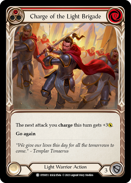 Charge of the Light Brigade (Red) (DTD072) [Dusk till Dawn]