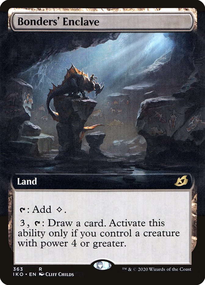 Bonders' Enclave (Extended Art) (363) [Ikoria: Lair of Behemoths]