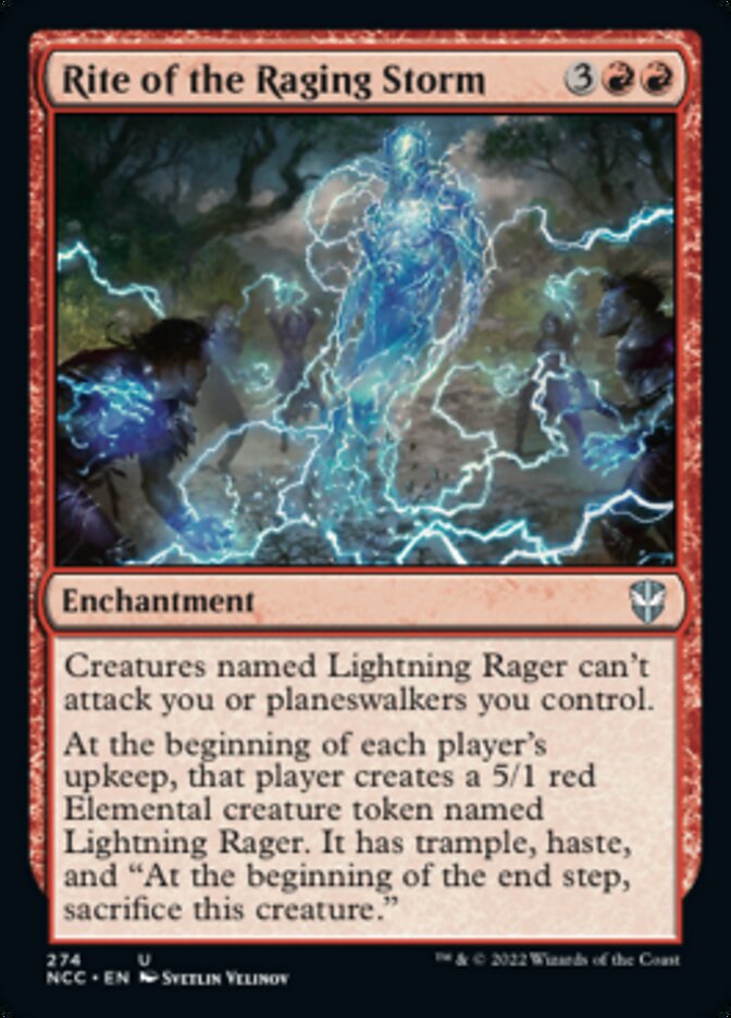 Rite of the Raging Storm (274) [Commander: Streets of New Capenna]