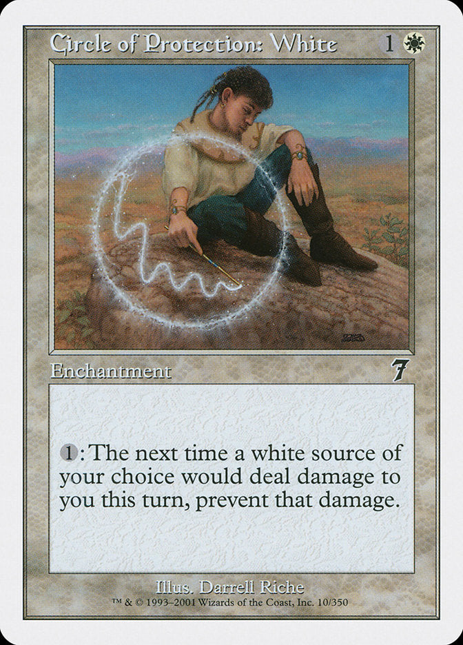 Circle of Protection: White (10) [7th Edition]