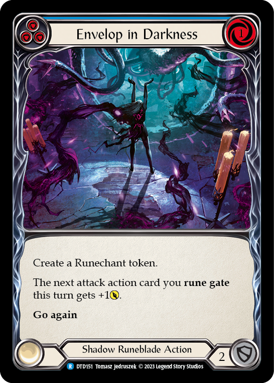 Envelop in Darkness (Blue) (DTD151) [Dusk till Dawn]