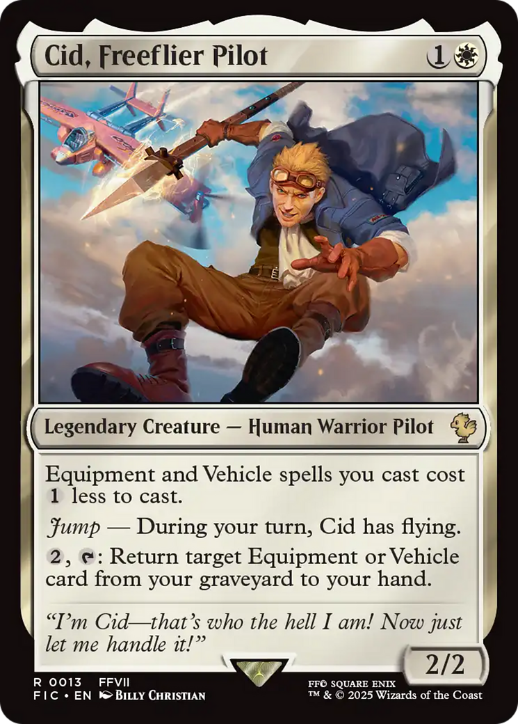Cid, Freeflier Pilot (13) [Commander: FINAL FANTASY]