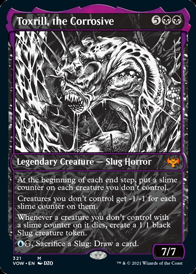 Toxrill, the Corrosive (Showcase) (321) [Innistrad: Crimson Vow]